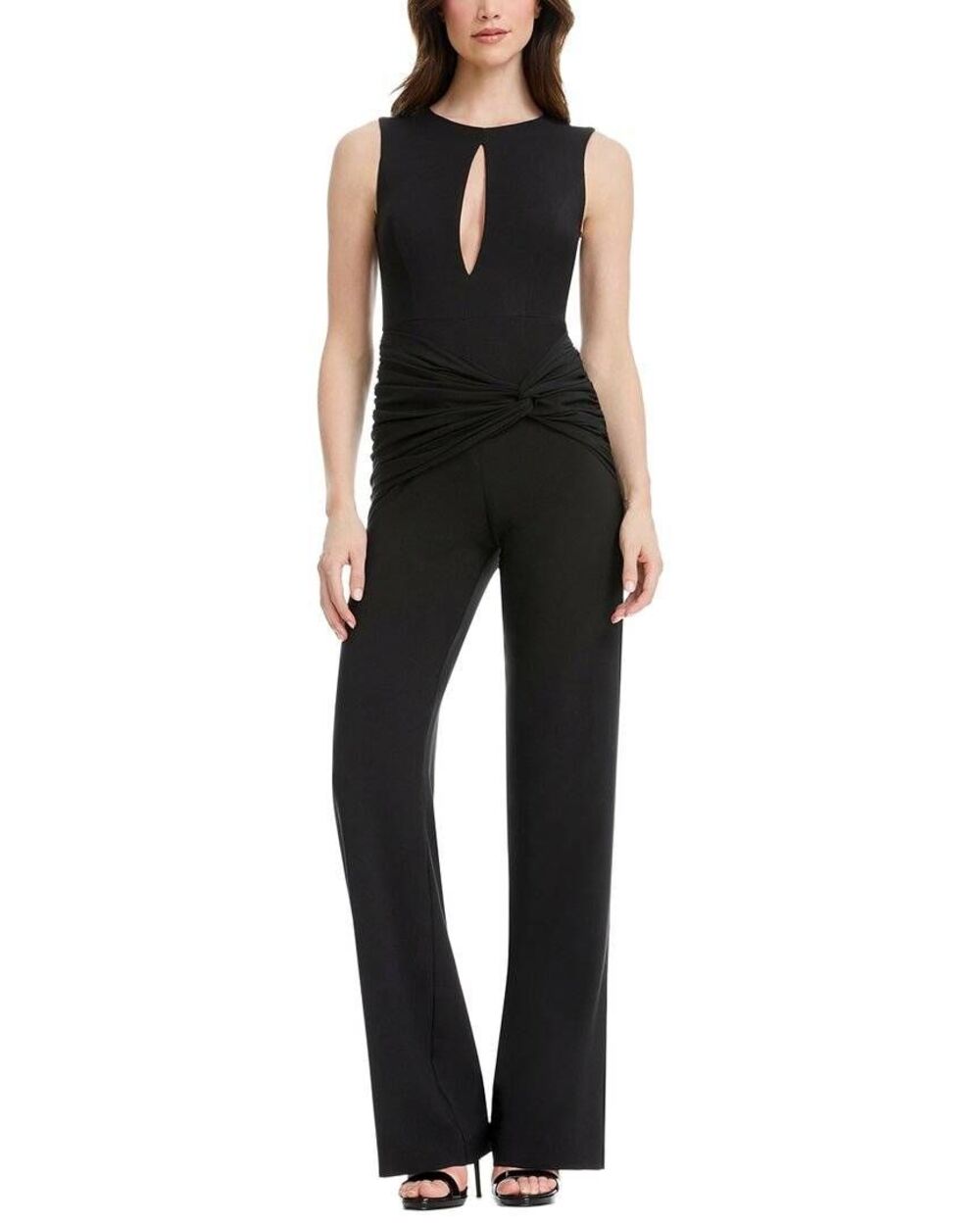 NWT Dress the Population Kaitlin Plus Size XXL Black Jumpsuit